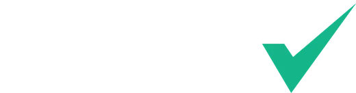 Medically Correct stacked wordmark · white